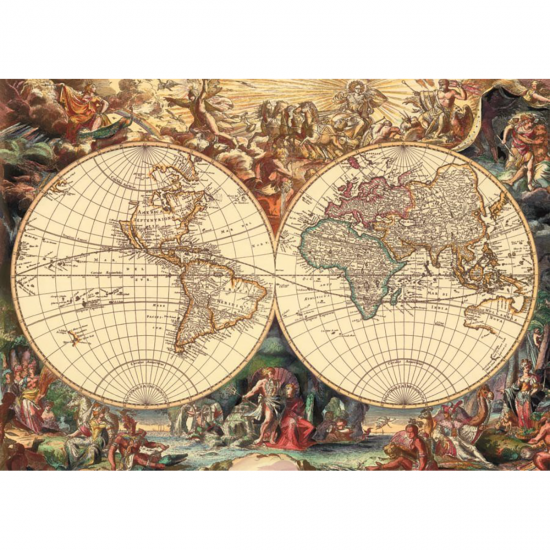 Puzzle - Harta istorica (1000 piese) Puzzle - Harta istorica (1000 piese)