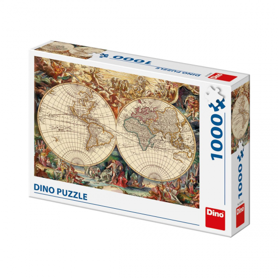 Puzzle - Harta istorica (1000 piese) Puzzle - Harta istorica (1000 piese)