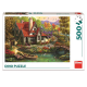 Puzzle - Casuta de langa lac (500 piese) Puzzle - Casuta de langa lac (500 piese)