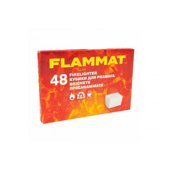 Pastile aprindere foc, 48 brichete Flammat Pastile aprindere foc, 48 brichete Flammat