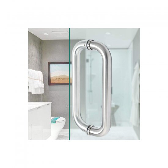 Set maner oval din inox Ø 25 mm Inaltime: 400 mm Interax: 375 finisaj satinat MOVAL-400S Set maner oval din inox Ø 25 mm Inaltime: 400 mm Interax: 375 finisaj satinat MOVAL-400S