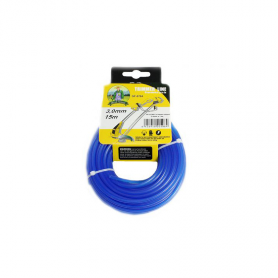 Fir motocoasa, trimmer, rotund, grosime 3 mm, lungime 15 m