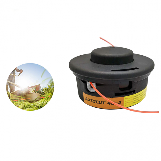 Tambur motocoasa, Autocut pentru motocoasa Stihl 40-2 cu 2 fire, M12X1.5 mm, mosor motocositoare cu fir 1.3-4 mm, diametru filet 12 mm, pas 1.5 mm