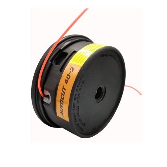Tambur motocoasa, Autocut pentru motocoasa Stihl 40-2 cu 2 fire, M12X1.5 mm, mosor motocositoare cu fir 1.3-4 mm, diametru filet 12 mm, pas 1.5 mm