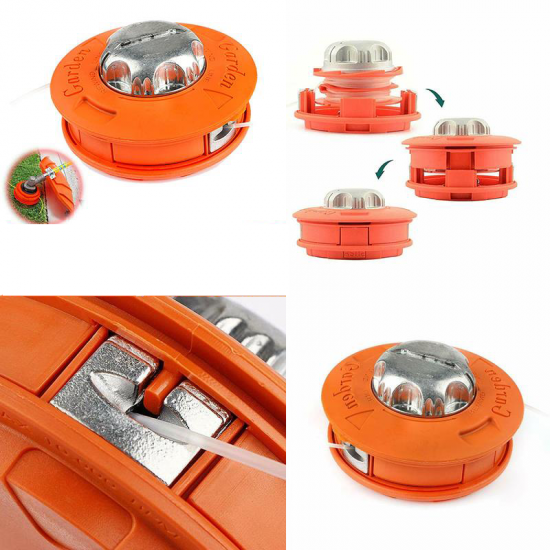 Tambur motocoasa Profesioanal Autocut Easy Feed Garden, mosor motocositoare cu buton metalic, fir 1.3-4 mm, M10x1.25 mm Tambur motocoasa Profesioanal Autocut Easy Feed Garden, mosor motocositoare cu buton metalic, fir 1.3-4 mm, M10x1.25 mm