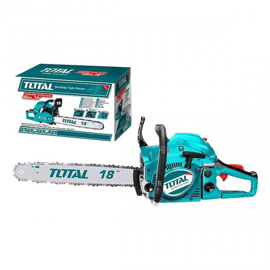 Drujba pe benzina, Total, 2.5 CP, 46 cc, 2 timpi, 1.8 kW, 3000 rpm Drujba pe benzina, Total, 2.5 CP, 46 cc, 2 timpi, 1.8 kW, 3000 rpm
