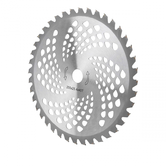 Disc motocoasa, 40 dinti vidia, 255x25.4x40T, Gospodarul Profesionist