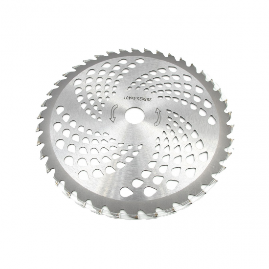 Disc motocoasa, 40 dinti vidia, 255x25.4x40T, Gospodarul Profesionist