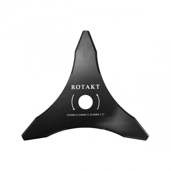 Disc motocoasa, 3 cutite, 255x25.4x3T, Rotakt RODT03253