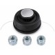 Mosor cu fir universal, T35 compatibil Husqvarna, cap aluminiu, reductii multiple M8 / M10 / M12, pas 1.0 mm, 1.25 mm, 1.75 mm Mosor cu fir universal, T35 compatibil Husqvarna, cap aluminiu, reductii multiple M8 / M10 / M12, pas 1.0 mm, 1.25 mm, 1.75 mm