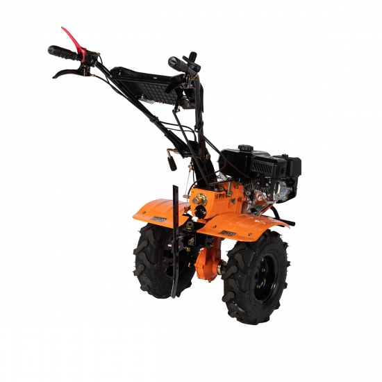 Motocultor, Detoolz, benzina, 7.5 CP, motor 4 timpi, 212 CC, 2+1 viteze, rarita ajustabila, roti metalice, freze segmentabile, discuri laterale Motocultor, Detoolz, benzina, 7.5 CP, motor 4 timpi, 212 CC, 2+1 viteze, rarita ajustabila, roti metalice, freze segmentabile, discuri laterale