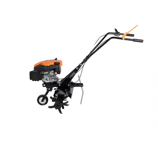 Motocultor, Detoolz, benzina, 6 CP, motor 4 timpi, 173 CC, adancime maxima de lucru 26 cm, latime maxima de lucru 59 cm, freze segmentabile
