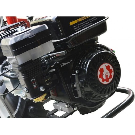 Motocultor Rotakt MF360, unitate motor, benzina, 6.5 CP, 4 timpi, 4 viteze, adancime de lucru 20 cm, latime de lucru 62 cm, roti mari 6.00-8