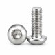 Surub inox cu cap bombat si locas hexagonal M5x12, DIN 7380 Surub inox cu cap bombat si locas hexagonal M5x12, DIN 7380