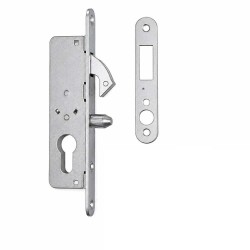 Broasca ingusta cu cioc pentru porti culisante 130x34 mm Broasca ingusta cu cioc pentru porti culisante 130x34 mm