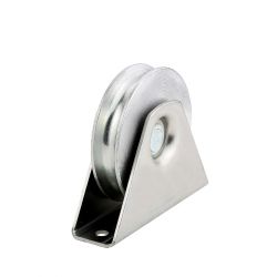 Rola ghidare poarta culisanta, zincata, profil U, diametru 60 mm Rola ghidare poarta culisanta, zincata, profil U, diametru 60 mm